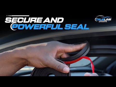 Windshield Weather Stripping - 13 Feet Door Rubber Seal - Trunk Molding Seal - Universal (EASY DIY)