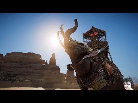 [PC] AC Origins Adventures PT 104 - Qetesh & Resheph Elephant Boss Fight