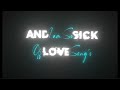 Ye kya hua X I Am so sick 🤒 Black screen lyrics video | WhatsApp status | Instagram trending |