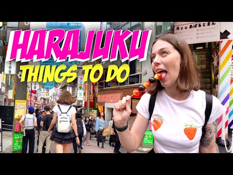 Harajuku Tokyo Travel Guide 🇯🇵 BEST Street Food, Shopping & Cute Pet Cafes