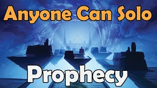 Anyone can solo the prophecy dungeon in Destiny 2 in 2024.