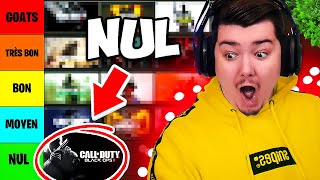 BLACK OPS 2 est le PIRE COD ?! Ma TIER LIST des JEUX CALL OF DUTY (2000-2022)