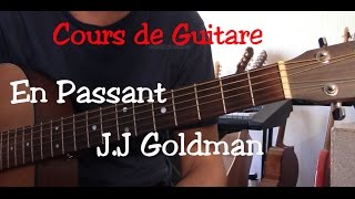 Cours de guitare - En passant -Jean Jacques Goldman