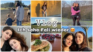 Vlog #1 | Ich besuche Feli aus meiner Mädchen WG 💕| Antonia Boehm