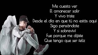 Mc davo - Aunque ya No Estés (Con letras)