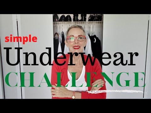 The Great UNDERWEAR Challenge | Minimalism after 50