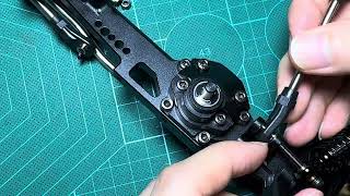 How to put the M3 spacer on RhinoRC axles?