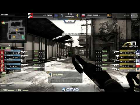 G2.Kinguin vs Lounge Gaming Game 2 (CEVO-P CS:GO Season 8) - Metuz & Launders