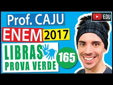 [ENEM Libras 2017] 165 📗 PROBABILIDADE Um projeto para incentivar a reciclagem de lixo de um