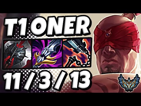 T1 Oner Lee Sin vs Graves [ Jungle ] Patch 12.20 Ranked Challenger NA ✅