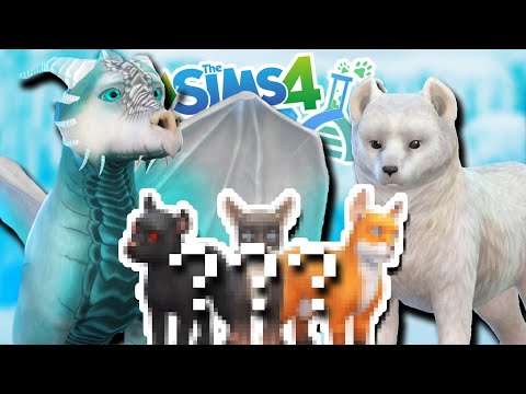 Hatching ICE-DRAGON & Arctic Fox Cross-Breeds?! 🐲💕🦊