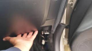 2007 Nissan 350z TPMS reset location.