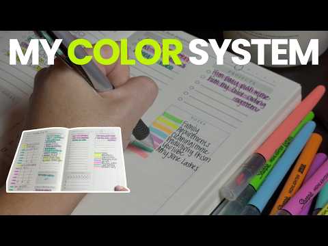 My Color Coding System Explained (Why I Almost Quit It)