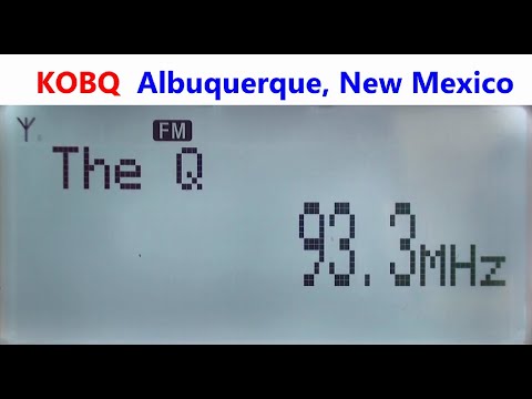 93.3 KOBQ - Albuquerque, New Mexico captada en Zapopan, México