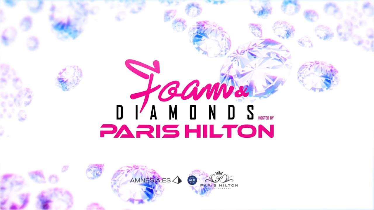 Paris Hilton Foam & Diamonds @ Amnesia Ibiza Season 2015 - YouTube