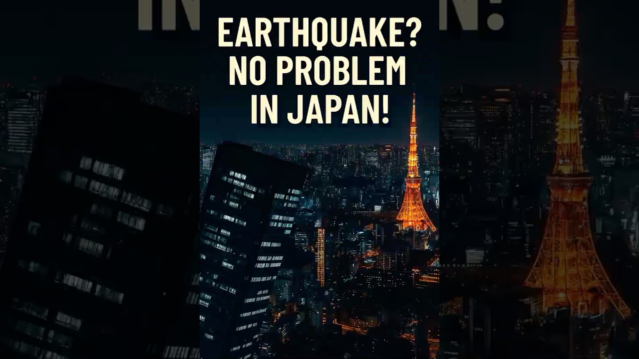 Why Japan’s Buildings Don’t Collapse During Earthquakes
