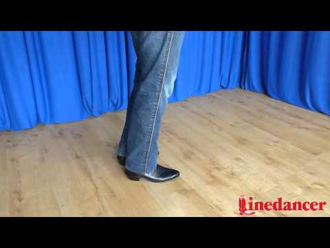 Linedancer Magazine presents Basic Turns - Shuffle Half Turn Right