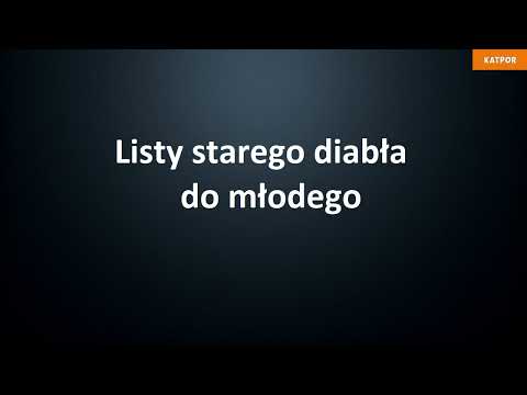 Listy starego diabła do młodego [C.S. Lewis] AUDIOBOOK
