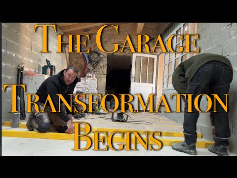 EP111 Transformation Begins, Garage & Guest Apartment Insulation @ Our Passion Project    ...