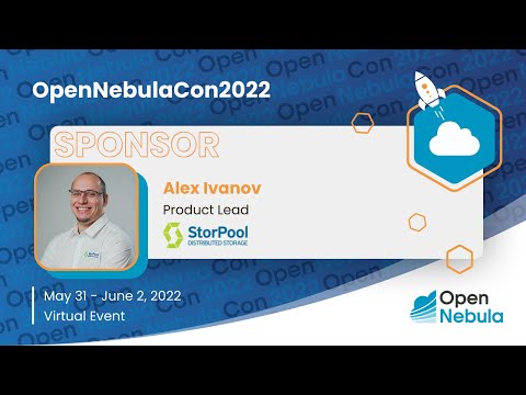 OpenNebulaCon2022 - STORPOOL - Sponsor Highlight