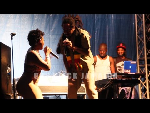 STACIOUS SLAPPED ON ASS BY RASTA ARTIST (Raw Footage)