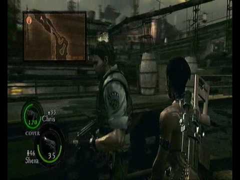 Resident Evil 5 Walkthrough - Part 26, Taking Care of The Gates