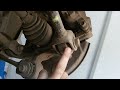 Lexus Rx300 - 330 - 350. Стук в задней подвеске. Замена сайлентблоков задних цапф.