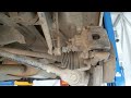 Lexus Rx300 - 330 - 350. Стук в задней подвеске. Замена сайлентблоков задних цапф.