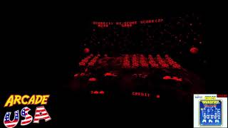 Virtual Boy Space Invaders on the Oculus Quest 2