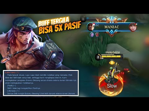 BUFF TERGILA!! Lapu Lapu Pasif Bisa 5x? Meta Lapu Lapu Is Back! Maniac Play ~ Lapu Lapu Aqua Ryuu