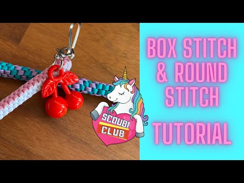Scoubi Club - Box Stitch and Round Stitch Tutorial