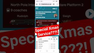 SPECIAL TRAIN SERVICE tonight only! Merry Christmas!!