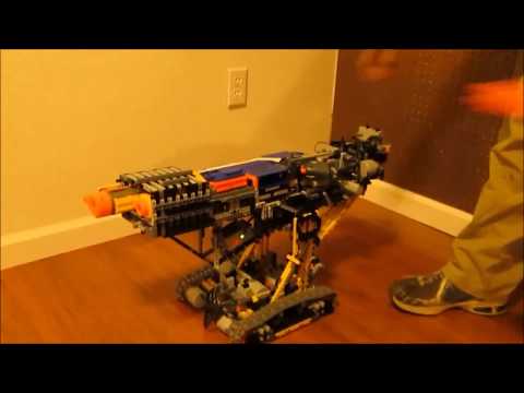 NERF Tank, Vid0: LEGO Technic/Power Functions - 2013