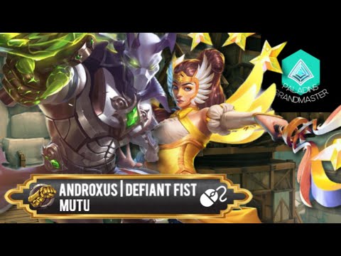 Mutu Flicks with Androxus Defiant Fist (Mutu) Paladins Grandmaster