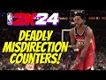 These NEW MISDIRECTION COMBOS will BREAK ANKLES in NBA 2K24!