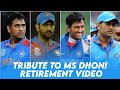 Tribute To MS Dhoni MS Dhoni Retirement Whatsapp Status MS Dhoni Whatsapp Status