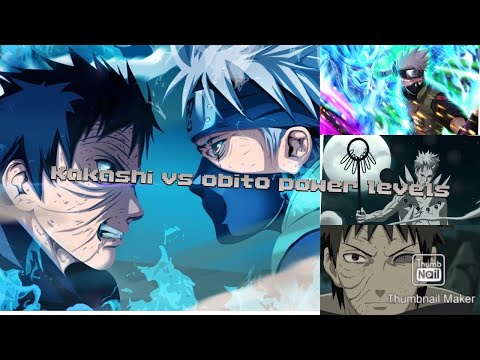 Kakashi vs obito power levels