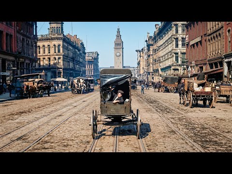 A Lost San Francisco: Footage from 1906, Just Days Before the Earthquake | Colorized & Restored