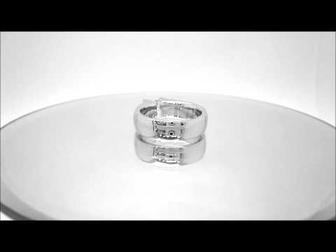 0.45CT PRINCESS CUT DIAMOND ENGAGEMENT RING TENSION - KNR INC. - 843