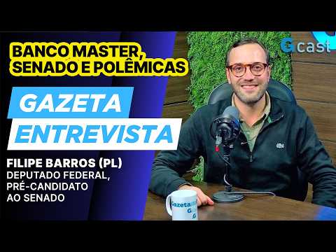 Banco Master, Senado e polêmicas: Filipe Barros responde tudo