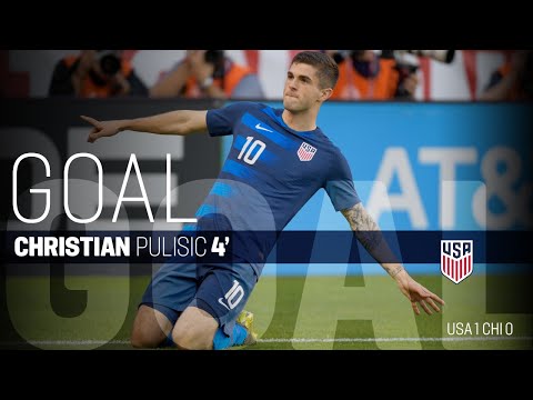 MNT vs. Chile: Christian Pulisic Goal - March 26, 2019