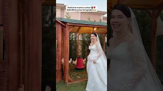 Doktorlar kamera arkası🎥 Gelinlikle yumurta topladım😂 #keşfet #özlemlinaöz #global