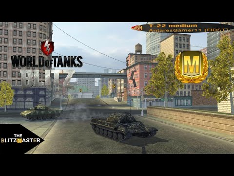 T-22 Medium : 7066 damage 4kills -WoT Blitz-
