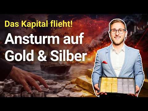 Kapitalflucht: Hohe Nachfrage nach physischem Gold & Silber