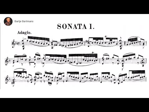 Bach - Violin Sonata No. 1 in G minor, BWV 1001{Grumiaux}