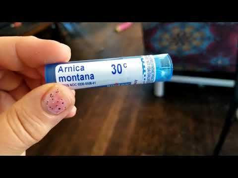 Amazon review: arnica montana for bruising and swelling