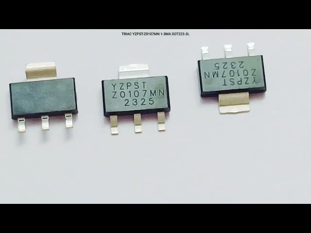 Vídeo relacionado con TRIAC Z7M, Z0107MN, SOT-223, 1A/600V 5mA (5 Unidades)
