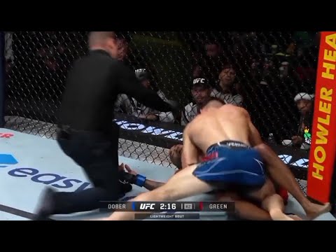 Drew Dober KNOCKS OUT Bobby Green!