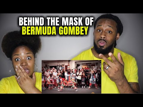 🇧🇲 BEHIND THE MASK OF BERMUDA | Americans First Time Seeing The Bermuda Gombeys