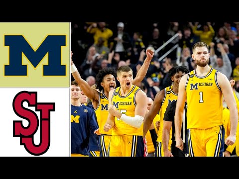 Michigan vs St.John's  FULL GAME Highlights | College basketball 2025 | Ncaa basketball 2025